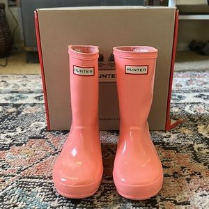 Pink Hunter Boots